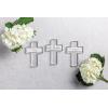 Mud Pie White Acrylic and Two Recycled Paper Cross(Love Is)