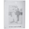 Mud Pie To Have To Hold Acrylic Frame, White