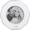 Mud Pie White Metal Xoxo Mini Enamel Wedding Frame