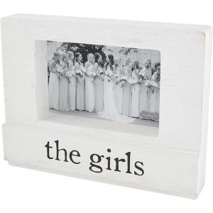Mud Pie 4 x 6 Wedding Block Frame, The Girls