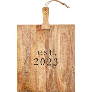 Mud Pie Est 2023 Board,Tan