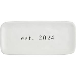 Mud Pie Mr Mrs Everything Dish 2024; 9″ X 4″
