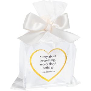 Mud Pie White Do Every Paper Acylic Plaque(Pray About)