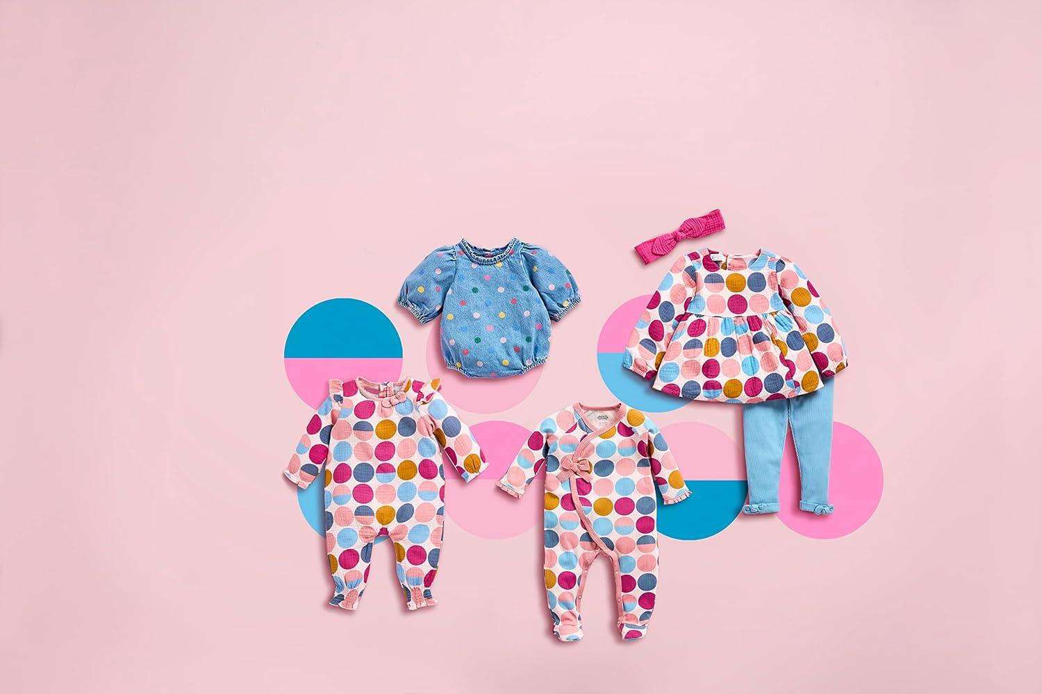 image:imageMud Pie Baby Girls Mud Pie Baby Girl SleeperPolka Dot