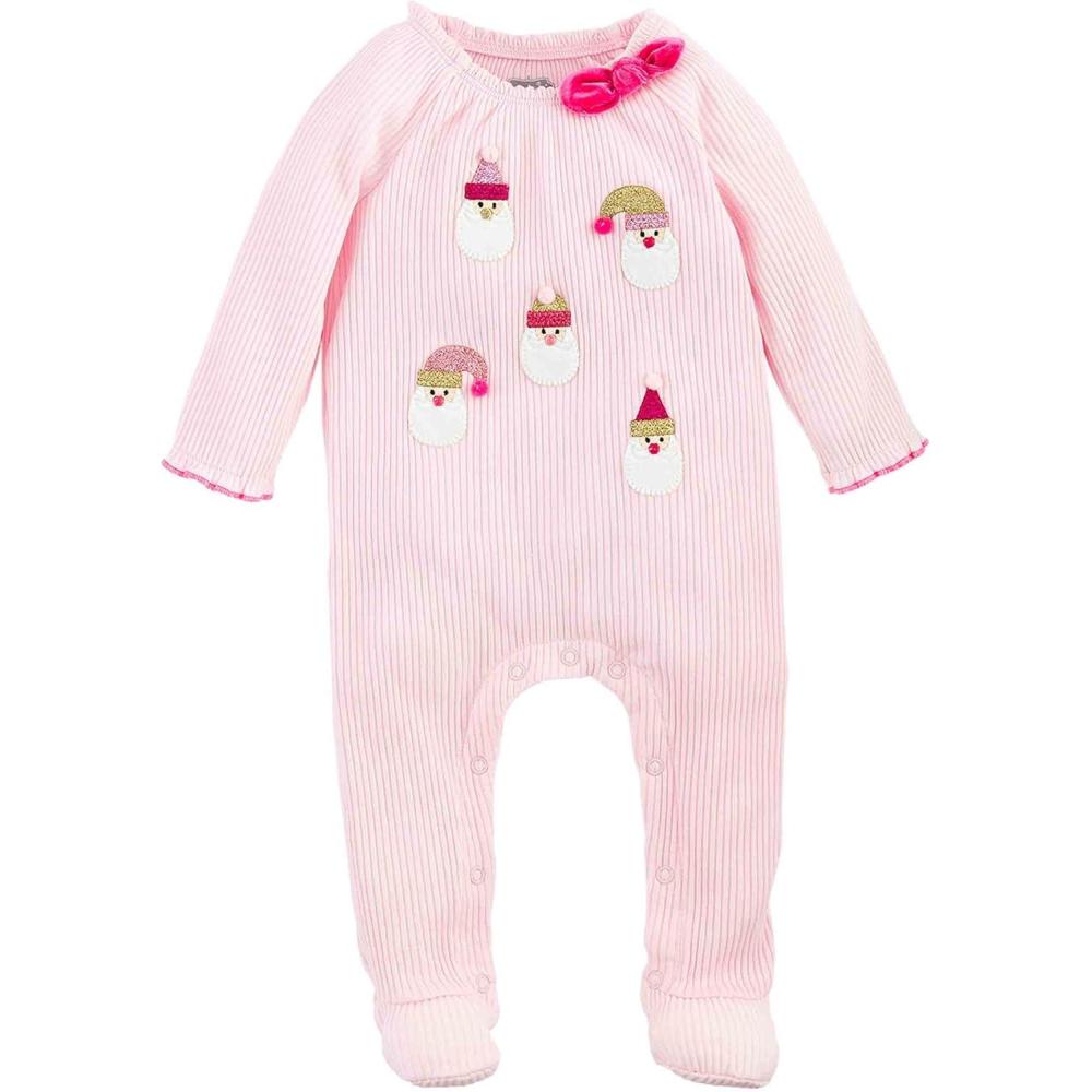 image:imageMud Pie Baby Girls Mud Pie Baby Girl SleeperPom Pom