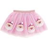 Mud Pie Girls’ Mud Pie Kids Christmas Pink Santa Tutu(Pink)