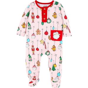 Mud Pie Baby Girls’ Mud Pie Baby Girl Sleeper(Pink)