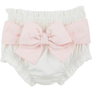 Mud Pie Baby Girls’ Mud Pie Diaper Covers(White)