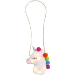 Mud Pie Girls’ Mud Pie Kids Light Up Purse(White)