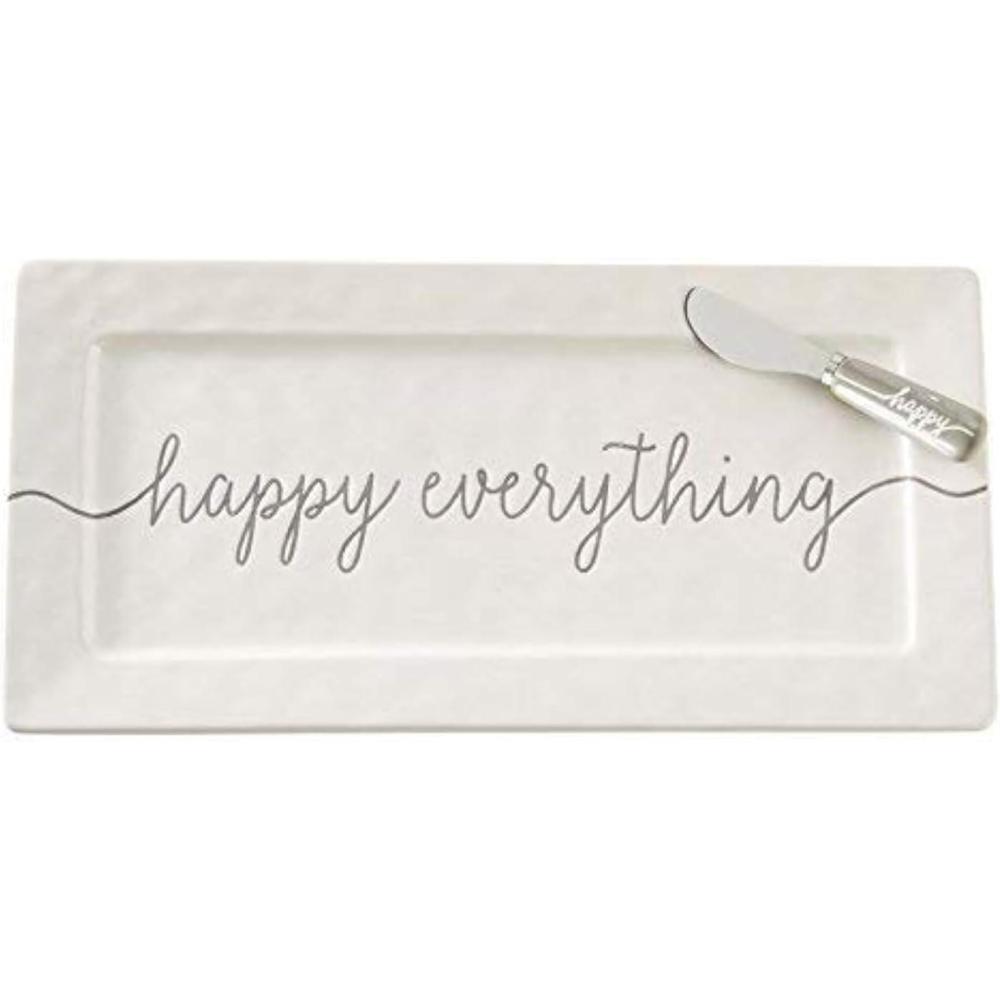 image:imageMud Pie Happy Hostess Serving Platter White