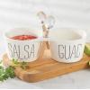 Mud Pie Salsa & Guacamole Double Dip Set(Double Dip)