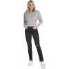 Mud Pie Women’s Hyde Straight Leg Jeans(Black)