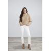 Mud Pie Women’s Hyde Straight Leg Jeans(Cream)