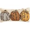 Mu dPie Fall Mini Hooked Pillow, Pumpkin Trio, 6″ x 12″(Pumpkin Tri)