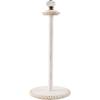 Mud Pie Doorknob Wood Beaded Paper Towel Holder, White, 15″
