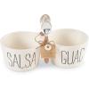 Mud Pie Salsa & Guacamole Double Dip Set(Double Dip)