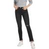 Mud Pie Women’s Hyde Straight Leg Jeans(Black)
