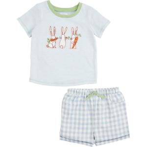 Mud Pie Baby-Boys Casual(Blue)