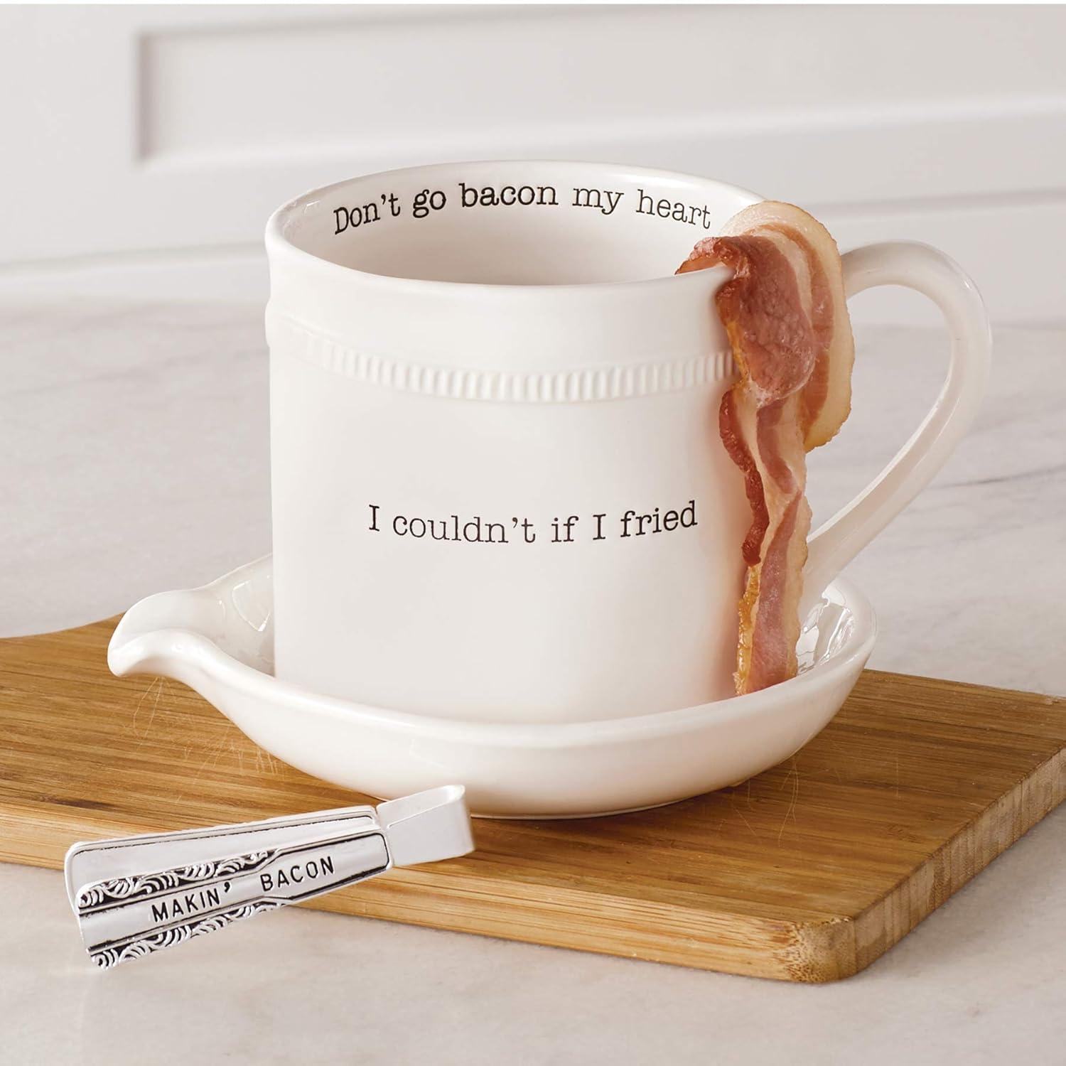 image:imageMud Pie Circa Bacon Cooker Set cooker 5 14 x 7 tongs 4 12