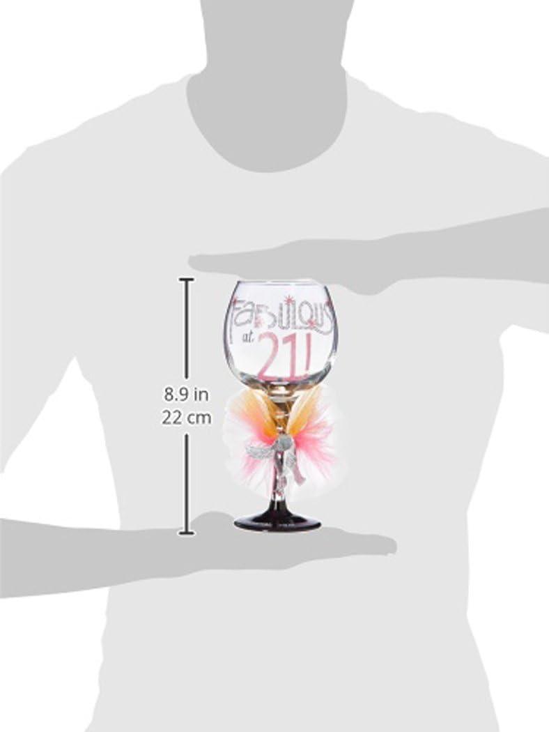 image:imageMud Pie Fabulous at 21 Wine Glass