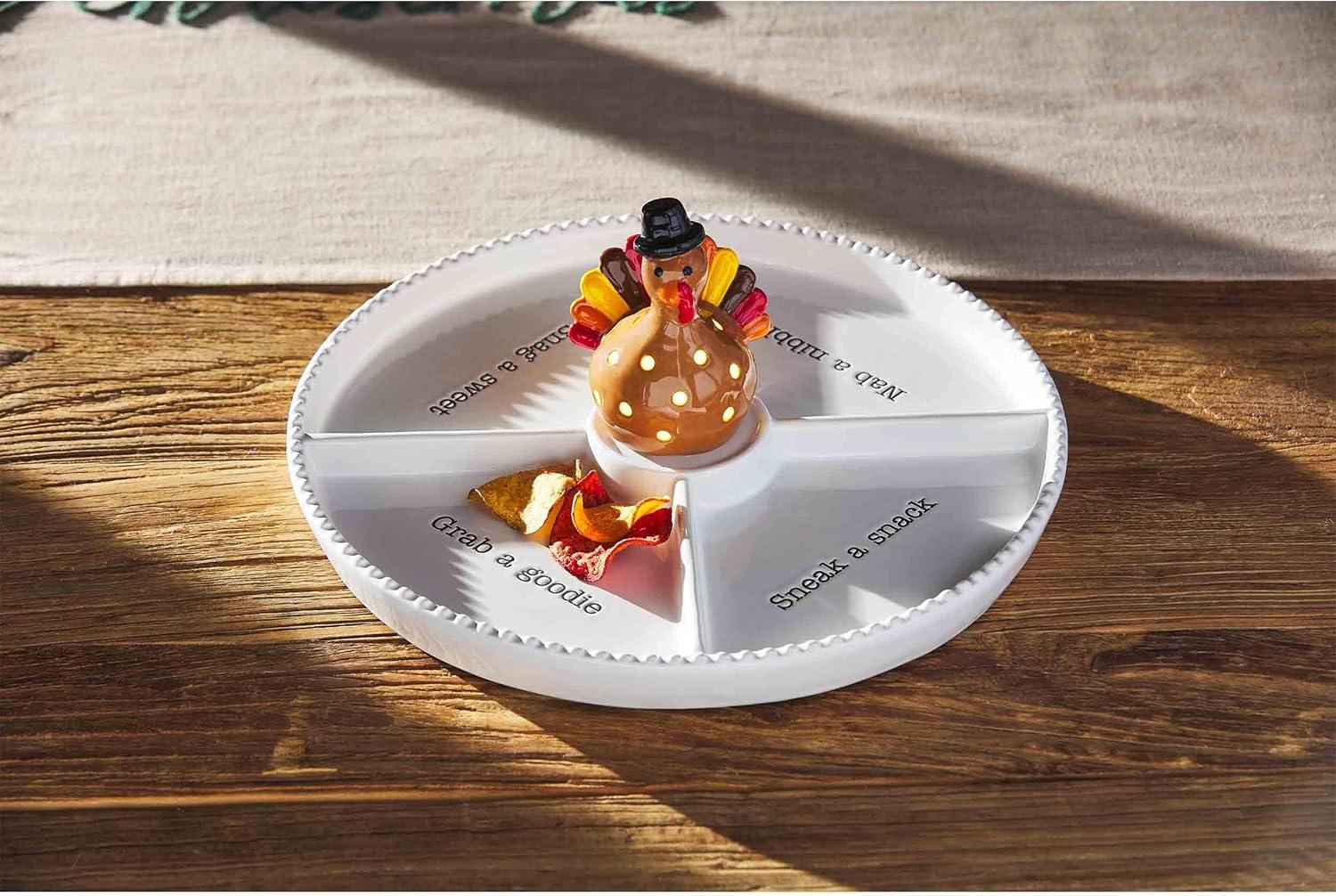 image:imageMud Pie Light Up Holiday Sitter Turkey Interchangable Sitter for Base