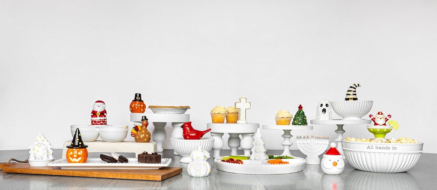 image:imageMud Pie Light Up Holiday Sitter Turkey Interchangable Sitter for Base