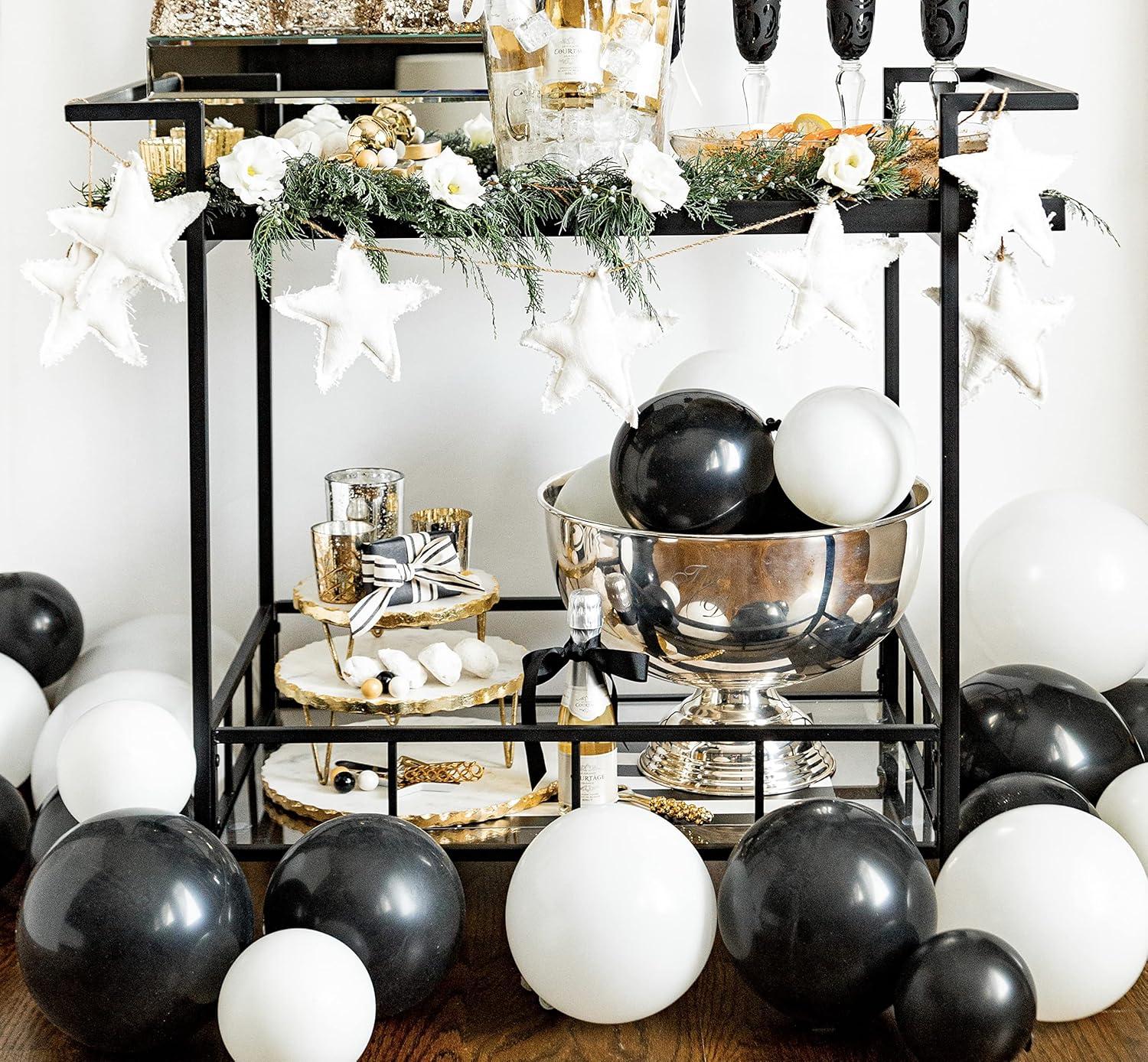 image:imageMud Pie Marble and Gold Edge Riser Set small 3 x 8 dia large 4 x 10 dia