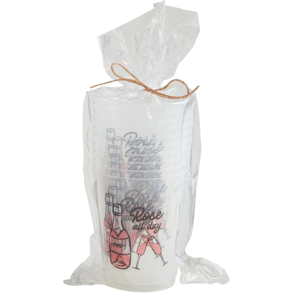 image:imageMud Pie 16 oz Print Party Cup Clear
