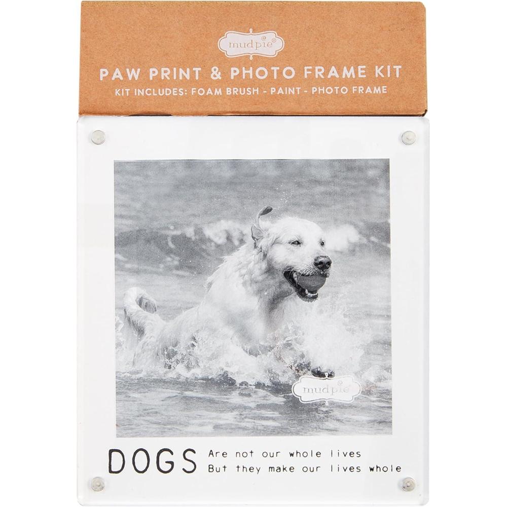 image:imageMud Pie Acrylic Paw Print Frame 5 12 x 5