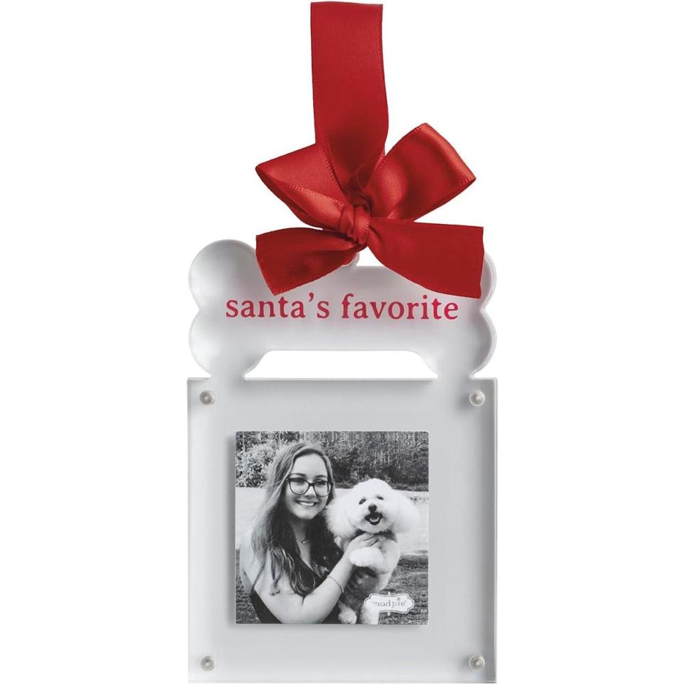 image:imageMud Pie Christmas Santas Favorite Ornament Frame