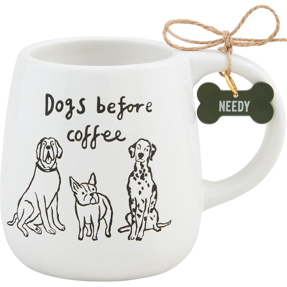 image:imageMud Pie Coffee Resist Dog Mug 12 oz
