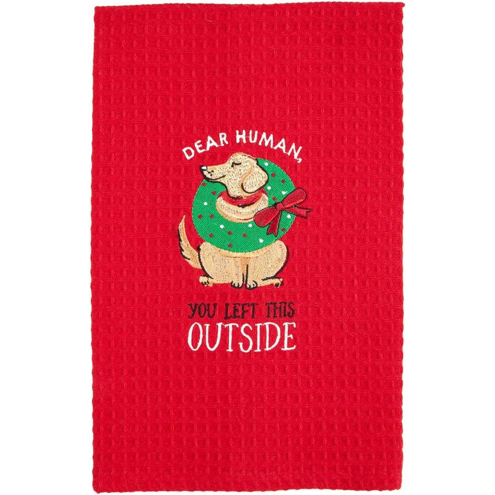 image:imageMud Pie Dog Human Towel Dear Human Dog 25 x 16Dear Human Dog