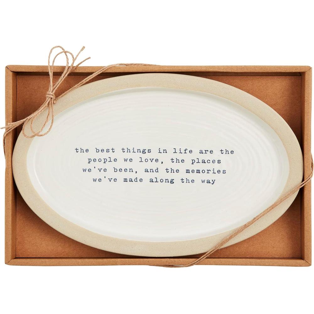 image:imageMud Pie Farmhouse Sentiment Plate Best 6 12 X 11Best