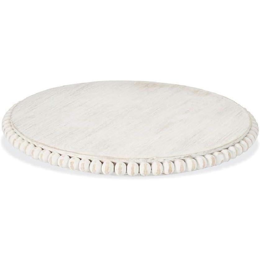 image:imageWhite Beaded Lazy Susan