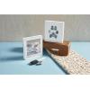 Mud Pie Acrylic Paw Print Frame; 5 1/2″ x 5″