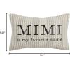 Mud Pie Mimi Striped Grandma Pillow