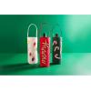 Mud Pie Sequin Wine Bag, Red, 15″ x 5″(White)
