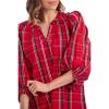 Mud Pie Women’s Mud Pie Women’s Babs Balloon Sleeve Dress(Red)
