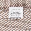 Mud Pie Woven Cotton Initial E Throw Blanket, Taupe, 70 inches x 50 inches(J)