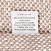 Mud Pie Woven Cotton Initial E Throw Blanket, Taupe, 70 inches x 50 inches(N)