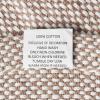Mud Pie Woven Cotton Initial E Throw Blanket, Taupe, 70 inches x 50 inches(R)