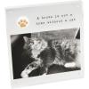 Mud Pie 4X6 Acrylic Paw Cat Frame; 6 1/2″ X 7″