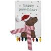 Mud Pie Christmas Pawlidays Dog Dangle Towel