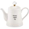 Mud Pie Door Knob Teapot