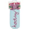 Mud Pie Hooray Wine Bag Glasses Set, 14″, Multi
