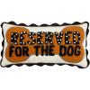 Mud Pie Reserved Mini Felted Pillow, Reversed