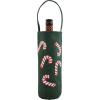 Mud Pie Sequin Wine Bag, Green, 15″ x 5″