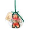 Mud Pie Toy Ornament, Barking Spirits, 4″ Dia