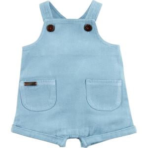 Mud Pie Baby Boys’ Mud Pie Boys Shortall(Light Blue)