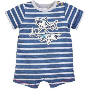 Mud Pie Baby Boys’ Mud Pie Boys Shortall(Shark)